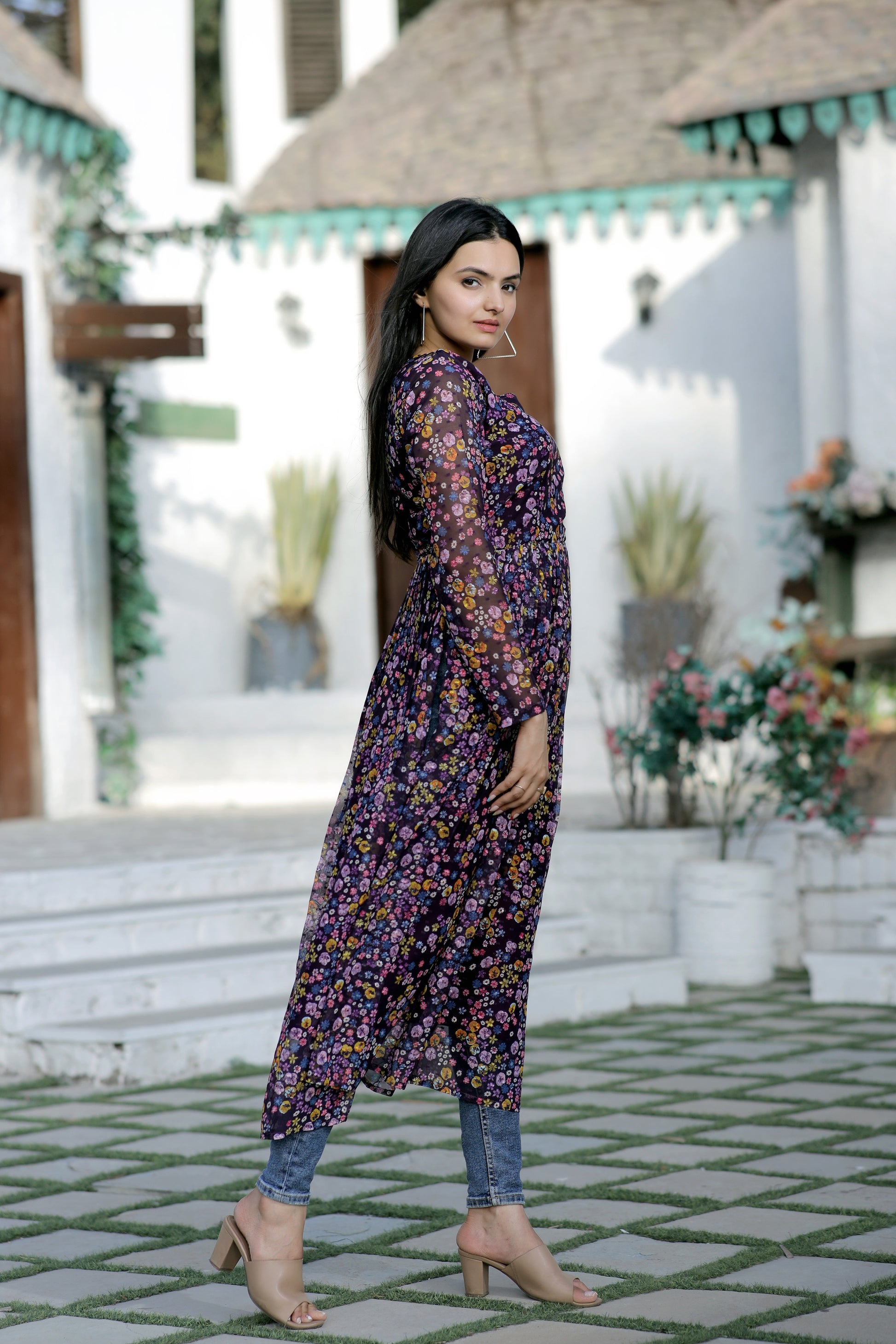 Nayra cut Kurtis with comfortable stylish and digital print - Clothebelle