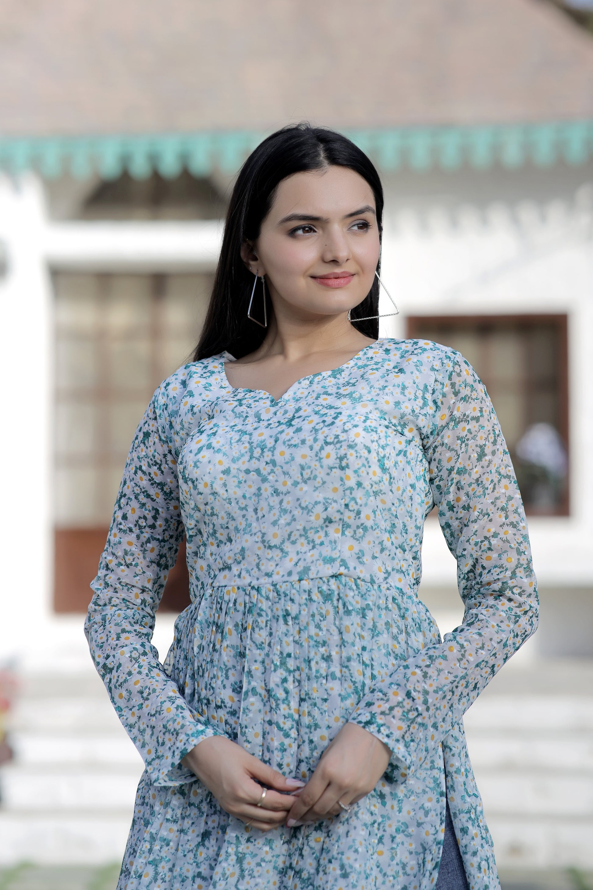 Nayra cut Kurtis with comfortable stylish and digital print - Clothebelle