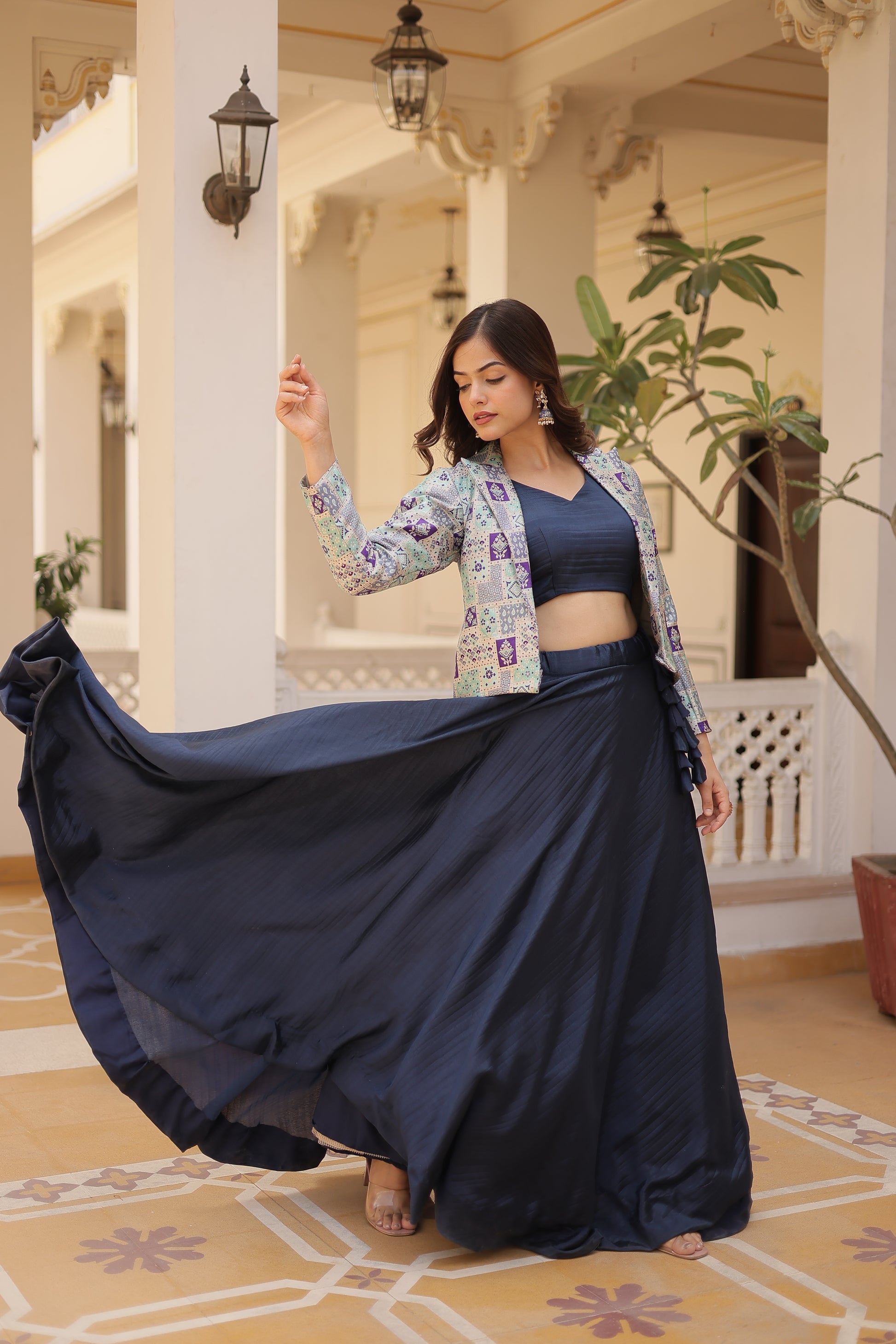 PREMIUM READYMADE INDIAN LEHENGA CHOLI - Clothebelle